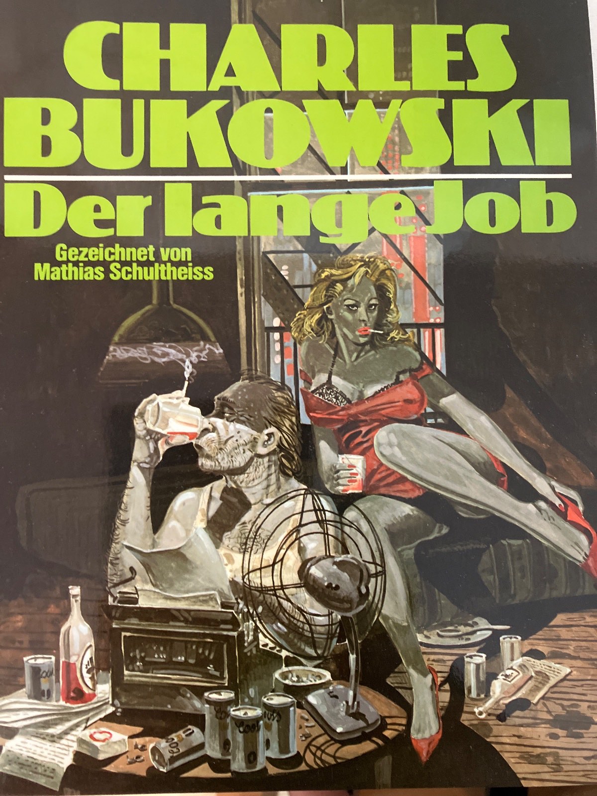 Charles Bukowski 2x Heyne Bildpaperback Der lange Job + Kaputt in der City