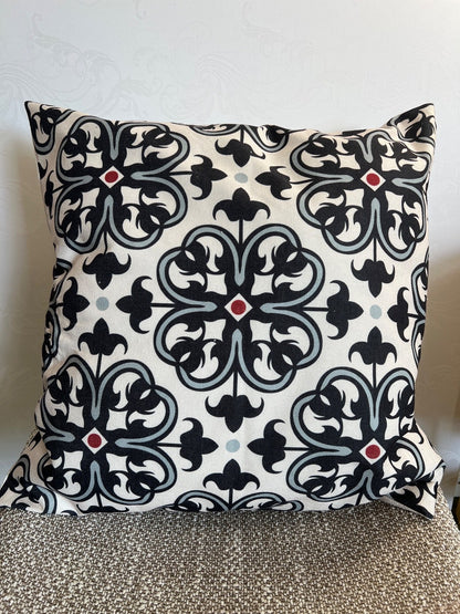 Dekokissen, Sofa Kissen,  ca. 50 x 50 cm mit Füllung und Reißverschluss