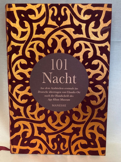 101 Nacht Manesse Claudia Ott Arabisch Deutsch Aga Khan Handschrift Faksimile