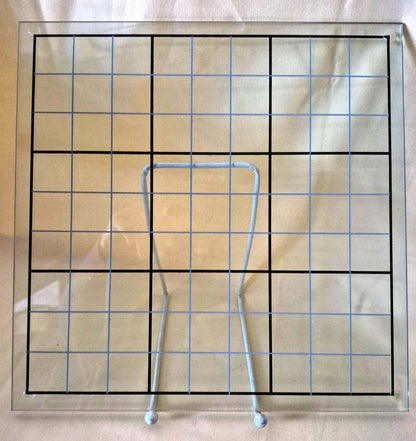 Sudoku Gesellschaftsspiel Glasboard bunte Zahlen-Chips Brettspiel komplett OVP