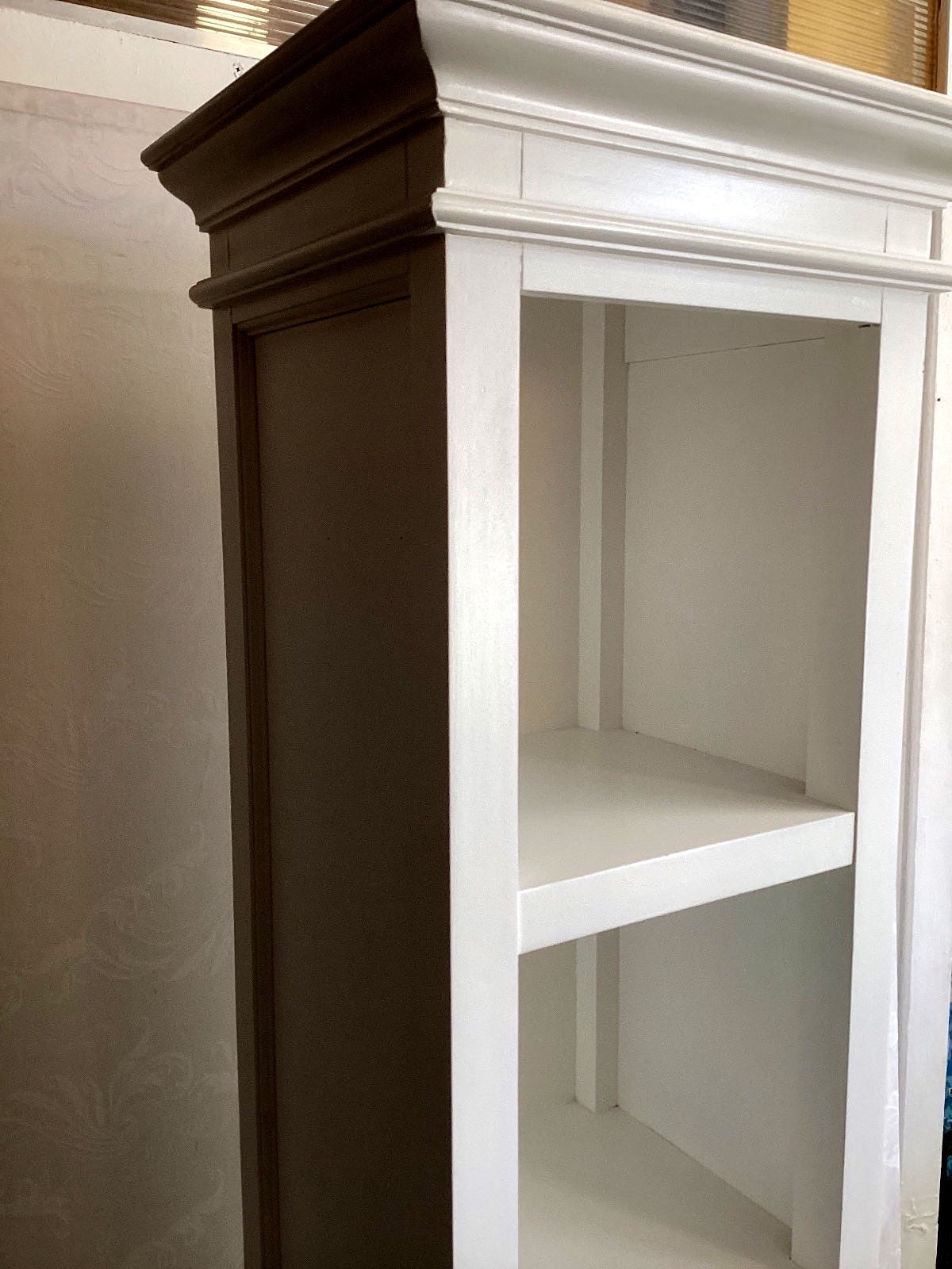 Bücherregal Regal Nova Solo Weiß Landhaus 5 Fächer Schublade Holz Standregal
