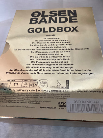 Die Olsenbande Goldbox DVD Film 1-15 Komplettbox Nordisk Film ZYX