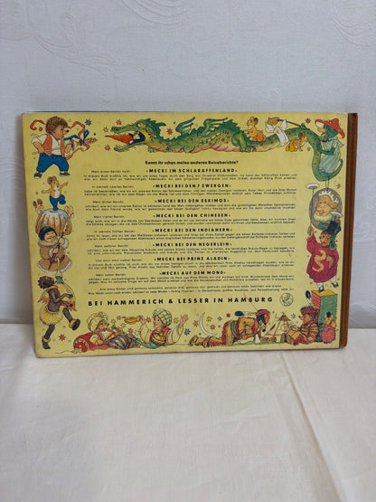 Mecki und die 40 Räuber Vintage Kinderbuch Hammerich & Lesser Hamburg Rarität