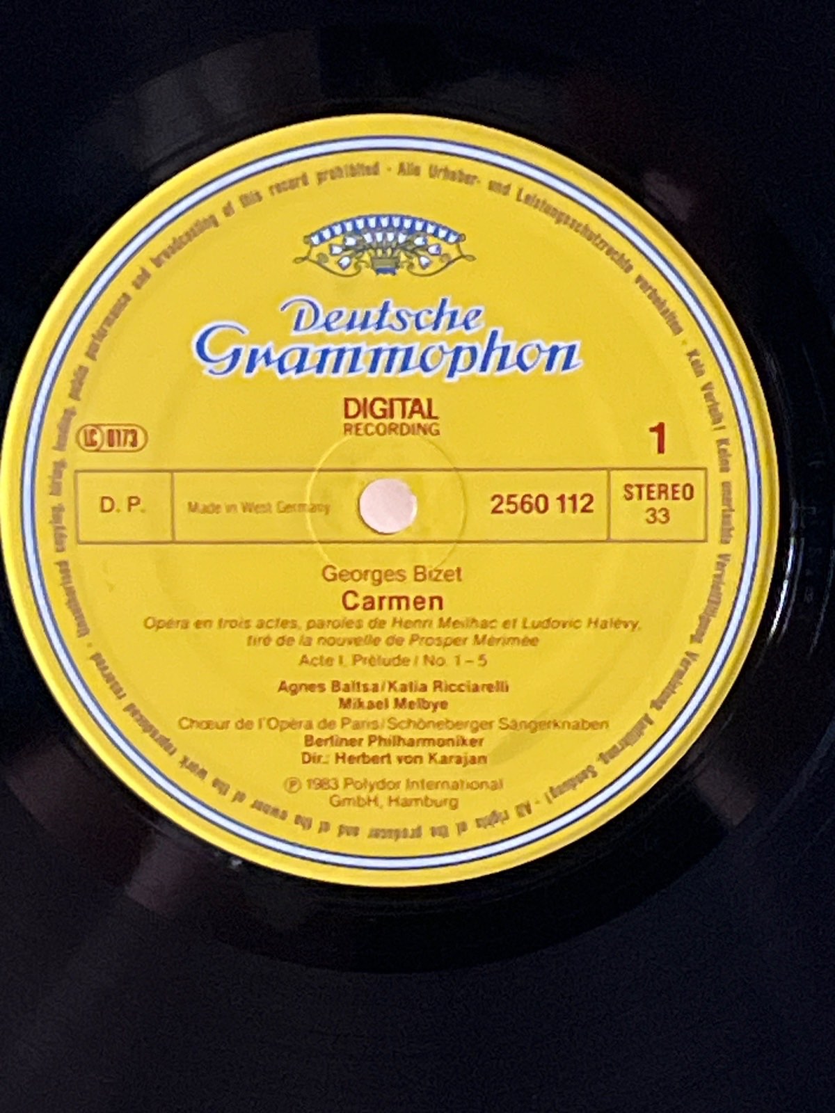 "Carmen", G. Bizet -  Herbert von Karajan -Berliner Philharmoniker -3erBox - 83