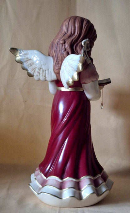 Goebel Porzellan  Engel "zauberhaftes Weihnachtsmärchen" 41631 Engel mit Buch