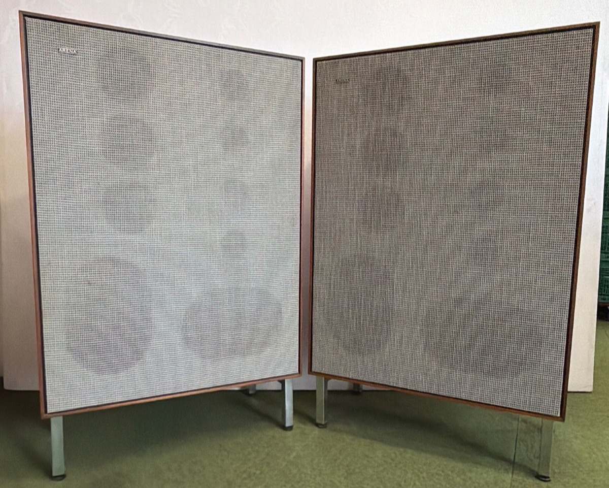 Arena HT 25 Standlautsprecher Paar Vintage HiFi Dänemark Palisander 8 Ohm