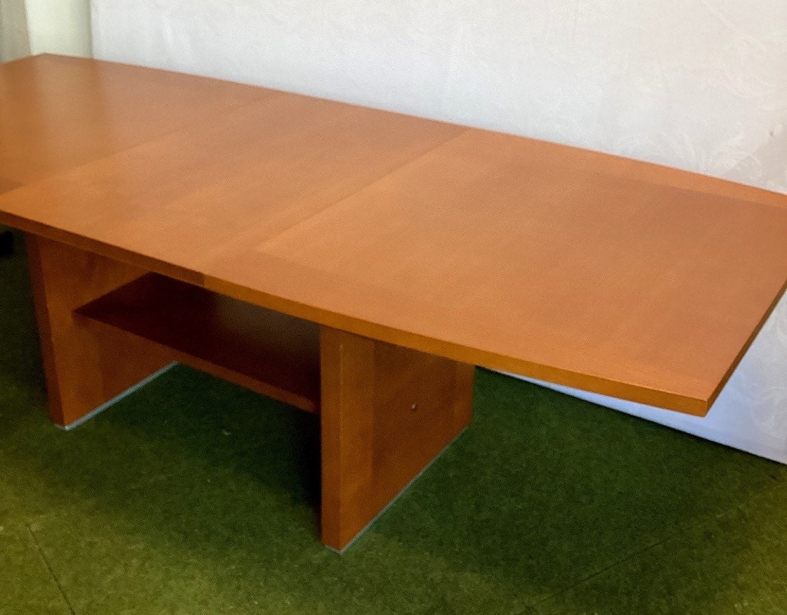 Sulzdorfer Esstisch Kirschbaum Furnier ausziehbar mit Ablage Wohnzimmer