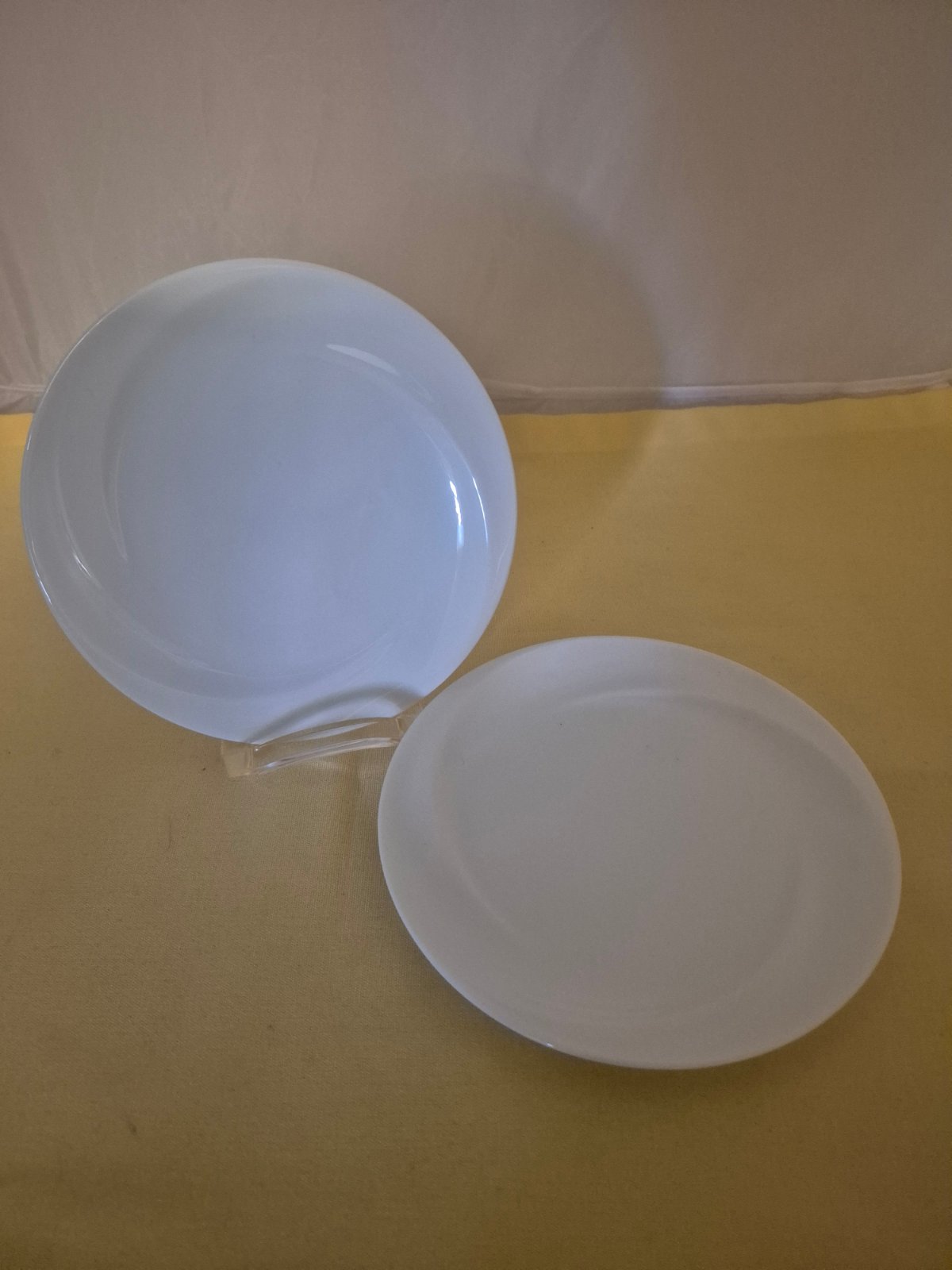 2x Wedgwood Solar Bone China Butterteller - Dessertteller weiß