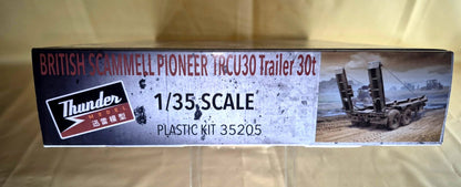 Thunder Model 35205 British Scammell Pioneer TRCU30 Trailer 30t 1/35 Plastik Kit