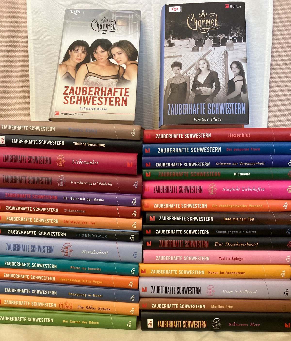 Charmed Zauberhafte Schwestern Bücherpaket 30 Bände Romane Sammlung VGS