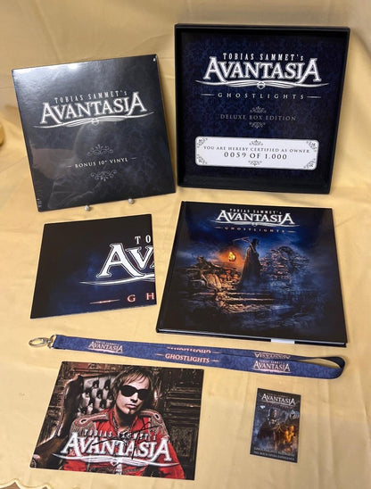Avantasia Ghostlights Deluxe Box Edition Nr. 0059/1000 3CD + Booklet + weiteres