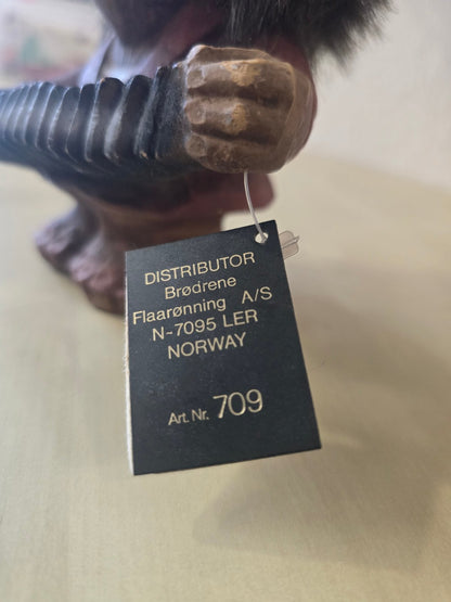 Brødrene Flaarønning Troll Figur Art.Nr.709 Norway Vintage Sammlerstück