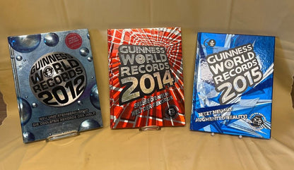 Guinness World Records Konvolut  2012 bis 2019 – 8 Bücher