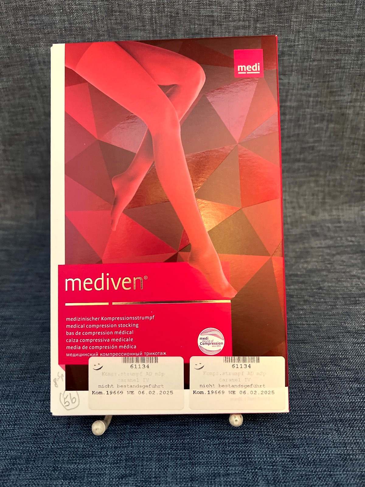 mediven comfort Kompressionsstrümpfe, CCL2 Gr. IV caramel NEU OVP