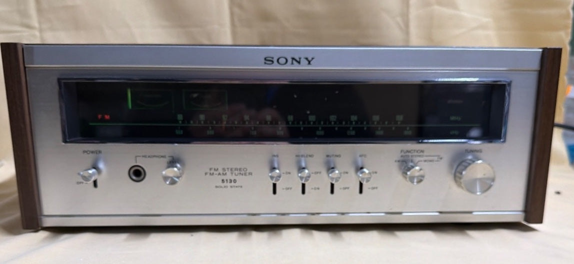 Sony ST-5130 FM Stereo FM-AM Tuner Vintage HiFi Solid State Made in Japan