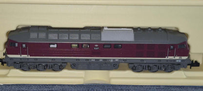Minitrix N 12845 Diesellok BR 132 629-7 DR Reichsbahn OVP Spur N Modell