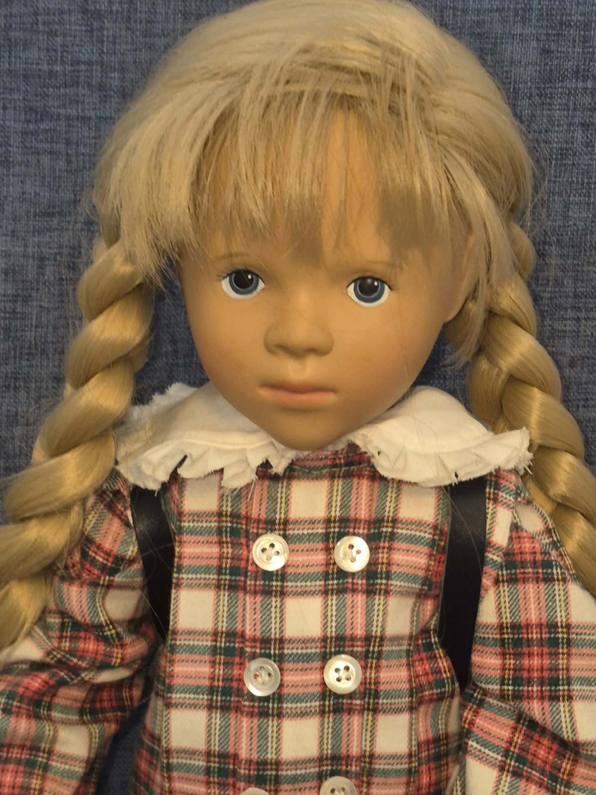 Götz Designer Puppe Fanouche Sylvia Natterer 38cm Vinyl Sammler 1990er