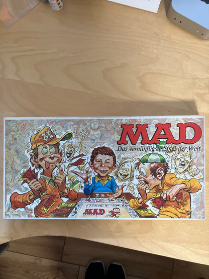 MAD Brettspiel Das vernünftigste Spiel der Welt Vintage Gesellschaftsspiel kompl