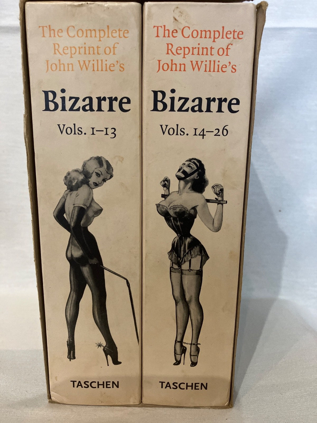 TASCHEN John Willie's Bizarre Complete Reprint Vols. 1-26 2 Bände im Schuber