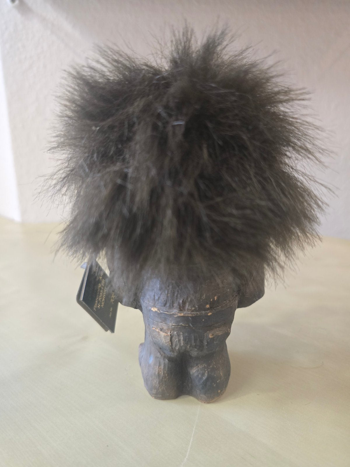 NyFOAM Souvenir Norway Troll Figur Handmade Norwegen Sammlerfigur mit Etikett