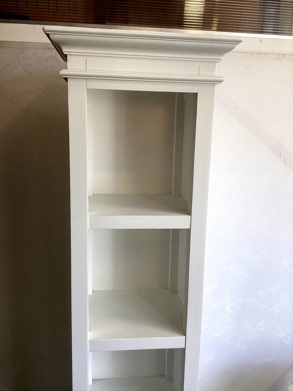 Bücherregal Regal Nova Solo Weiß Landhaus 5 Fächer Schublade Holz Standregal