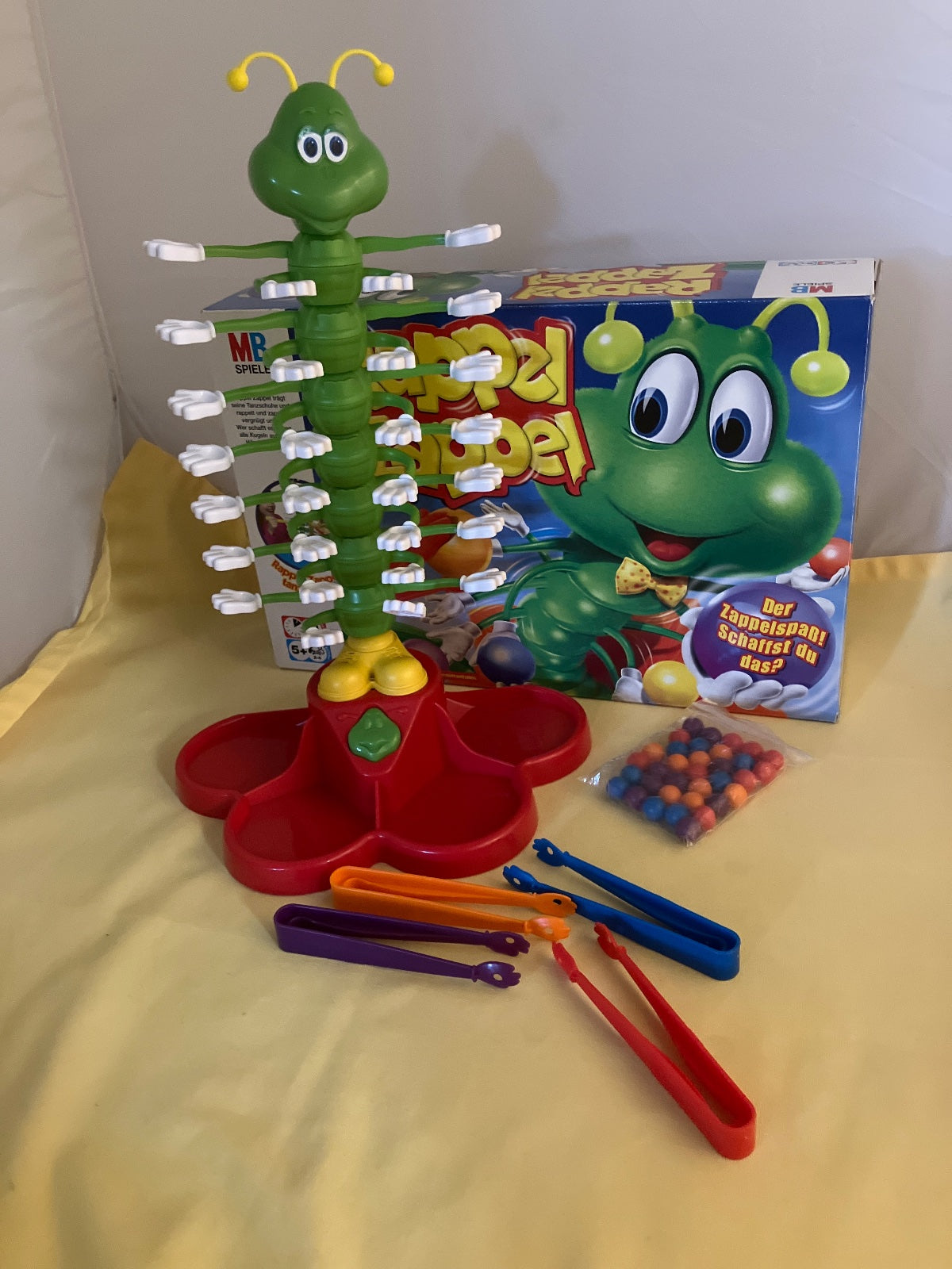 Rappel Zappel MB Spiele Kinderspiel ab 5 Jahren komplett