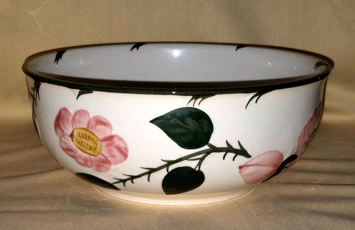 Villeroy & Boch "Wild Rose" Porzellan Set Platten Schüssel Sauciere - Handgemalt
