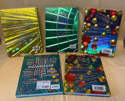 Guinness World Records Konvolut  2012 bis 2019 – 8 Bücher