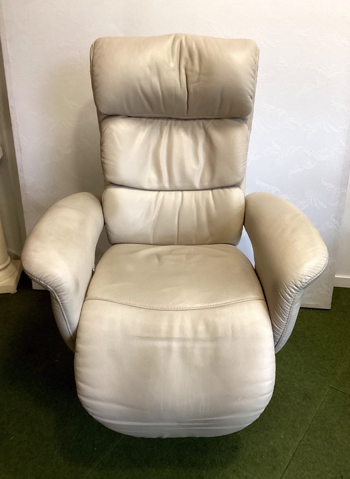 Himolla Leder Relaxsessel Creme Beige Fernsehsessel TV-Sessel Germany