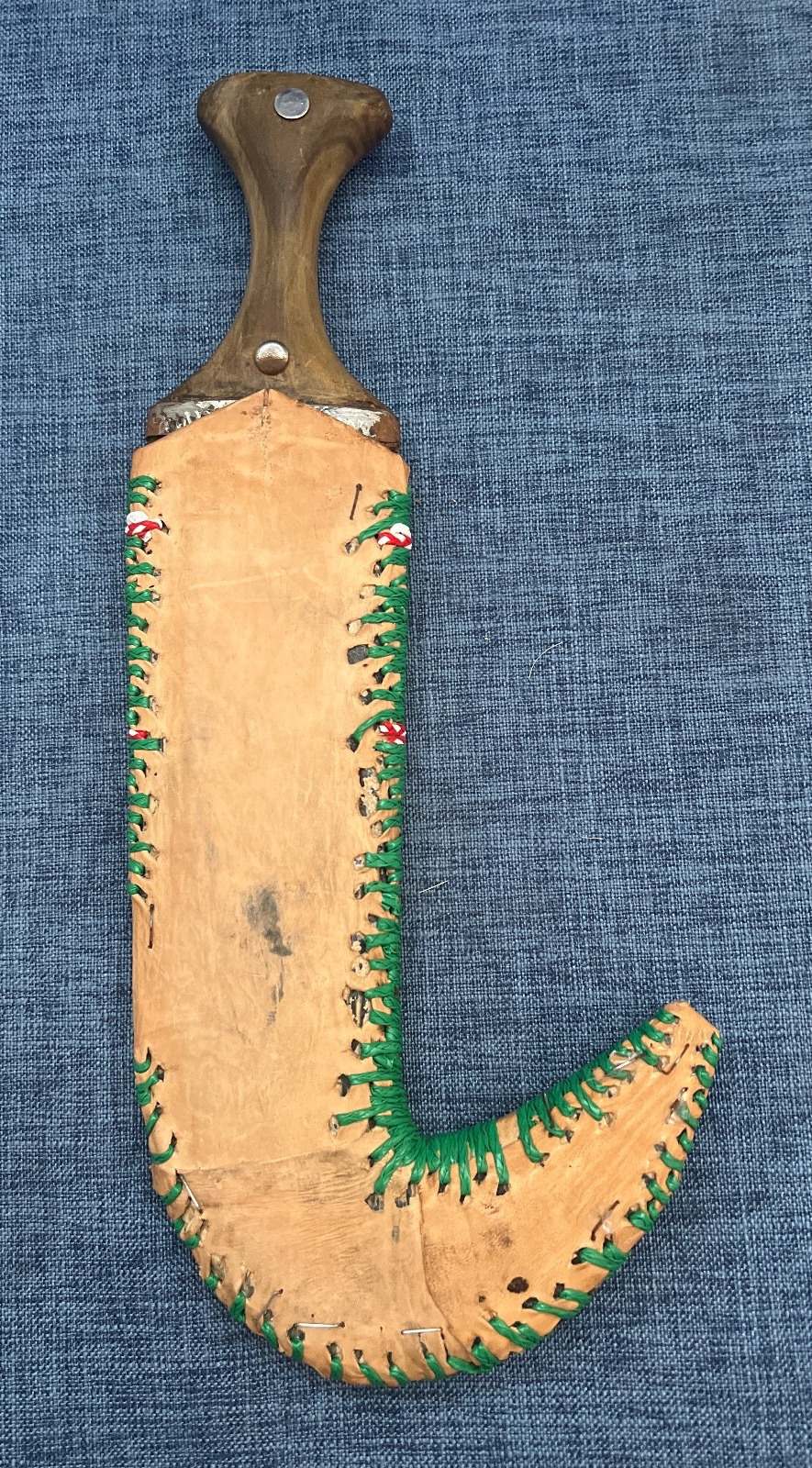 Arabischer Deko-Dolch, Holzgriff