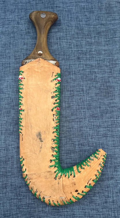 Arabischer Deko-Dolch, Holzgriff