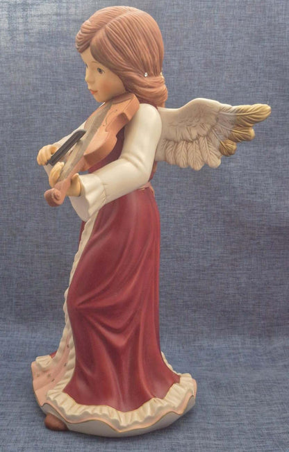 Goebel Weihnacht Violinensolo Engel Figur LTD.ED 73/199 Porzellan handbemalt