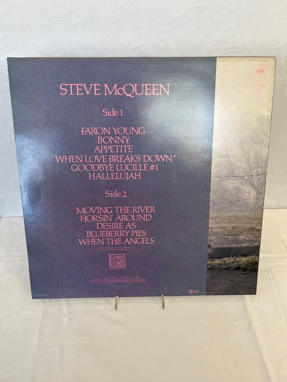 Prefab Sprout – Steve McQueen LP Vinyl CBS 26322 1985 inkl. Innersleeve