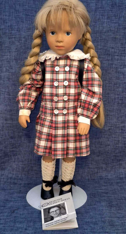 Götz Designer Puppe Fanouche Sylvia Natterer 38cm Vinyl Sammler 1990er