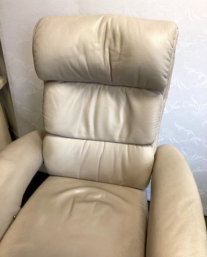 Himolla Leder Relaxsessel Creme Beige Fernsehsessel TV-Sessel Germany
