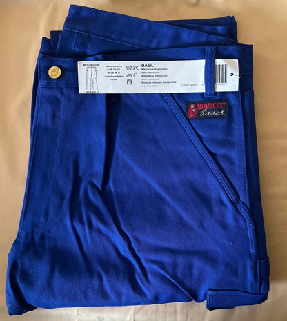 MASCOT Basic, Wellington Arbeitshose Knietaschen Gr. 58 blau Workwear NEU, OVP