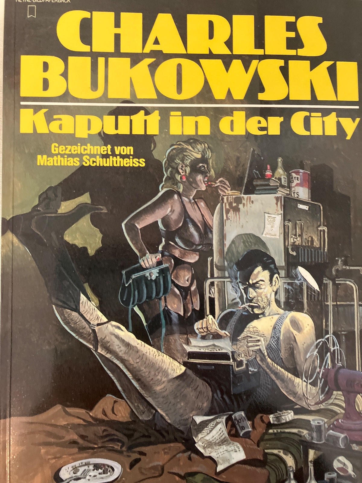 Charles Bukowski 2x Heyne Bildpaperback Der lange Job + Kaputt in der City