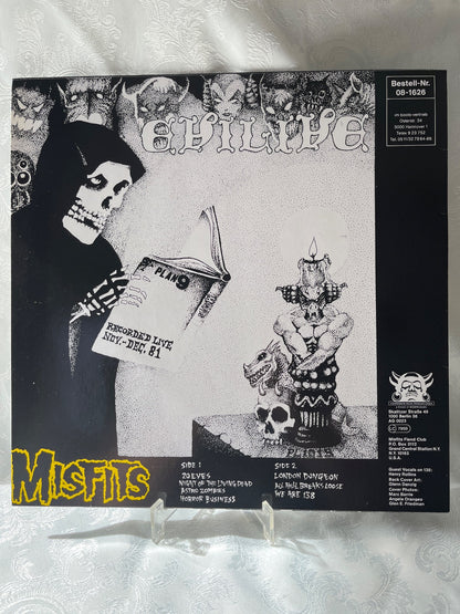 Misfits – Evil Live LP Vinyl 12" Punk Horror AG 0023 Aggressive Rock