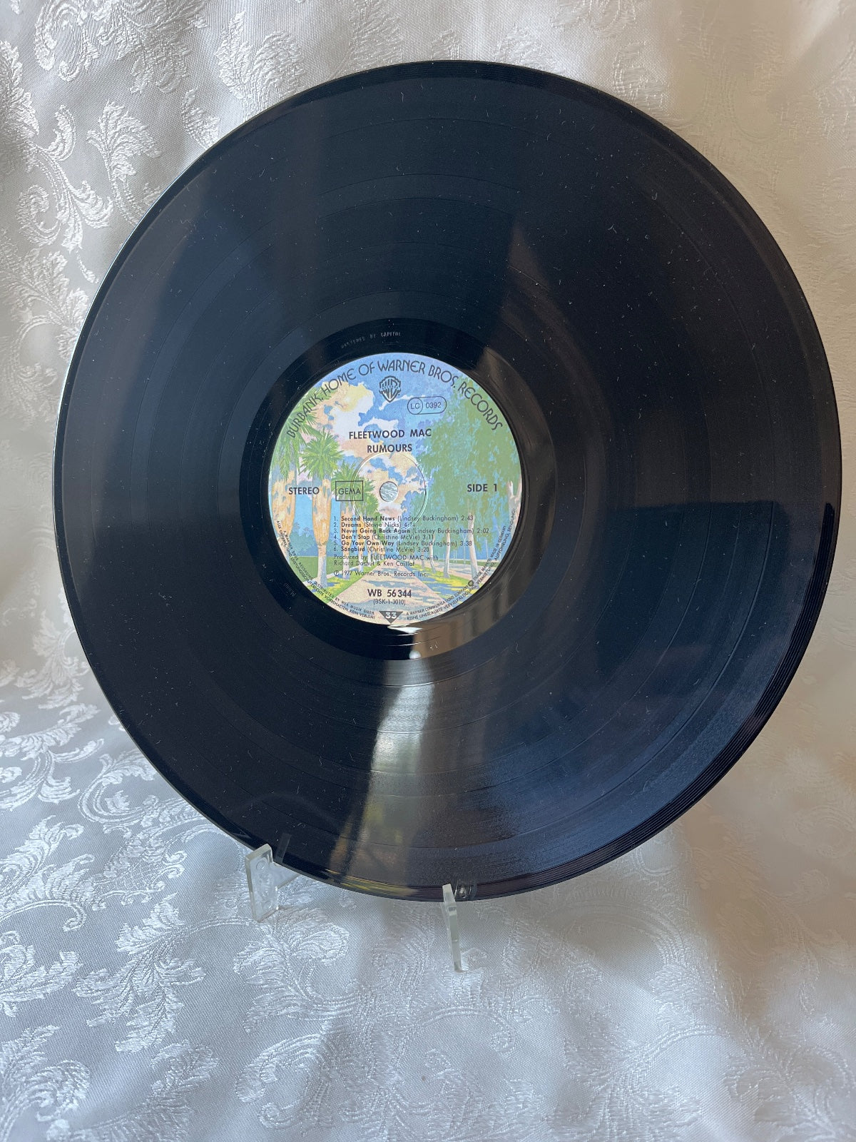 Fleetwood Mac – Rumours LP Vinyl 1977 Warner Bros. WB 56344 Deutschland GEMA