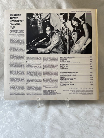 Ike & Tina Turner – River Deep Mountain High LP Vinyl A&M Records 85 270 ZT