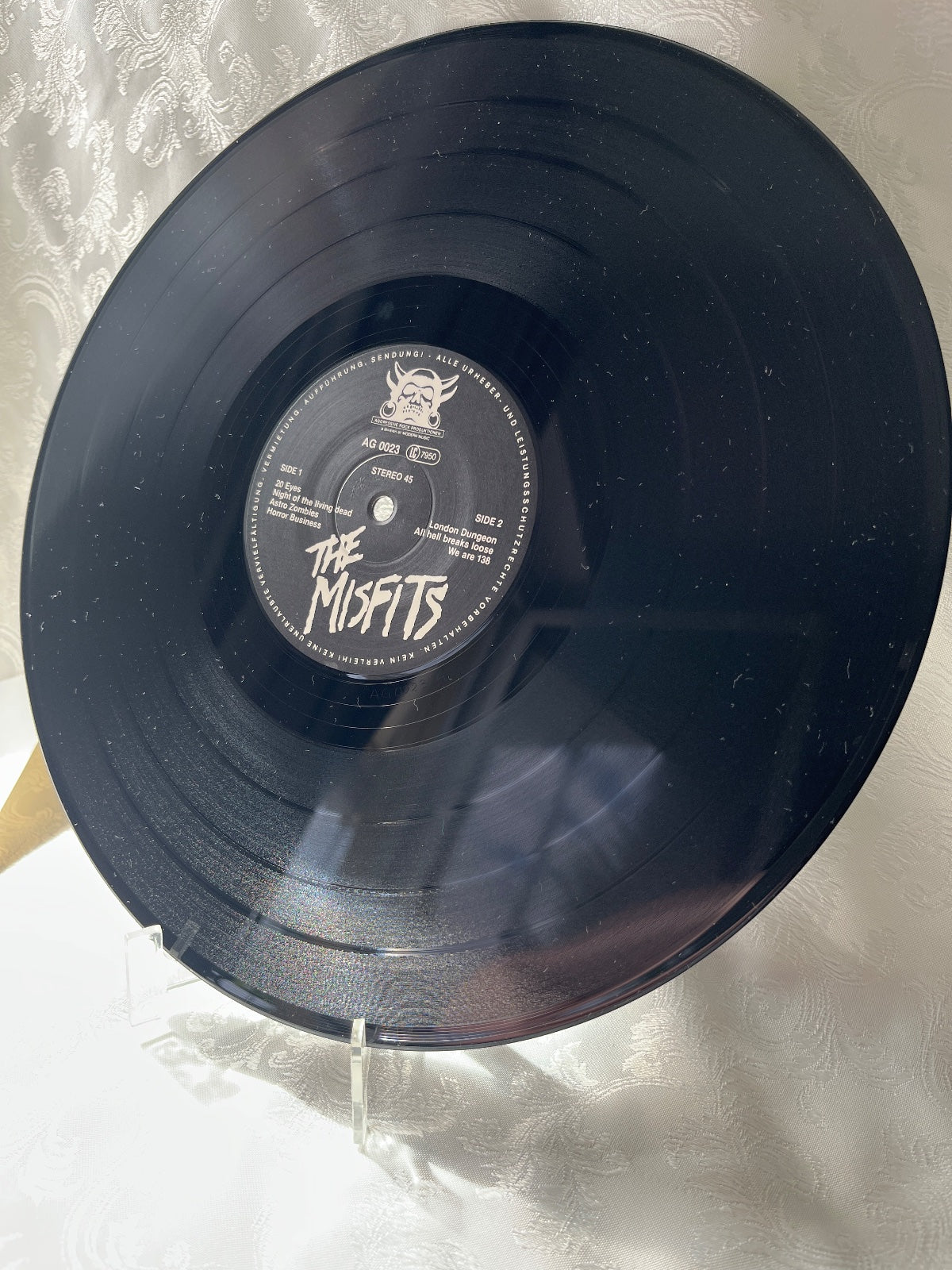 Misfits – Evil Live LP Vinyl 12" Punk Horror AG 0023 Aggressive Rock