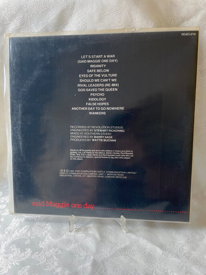 The Exploited – Let's Start A War LP Vinyl Punk DOJO LP10 1985