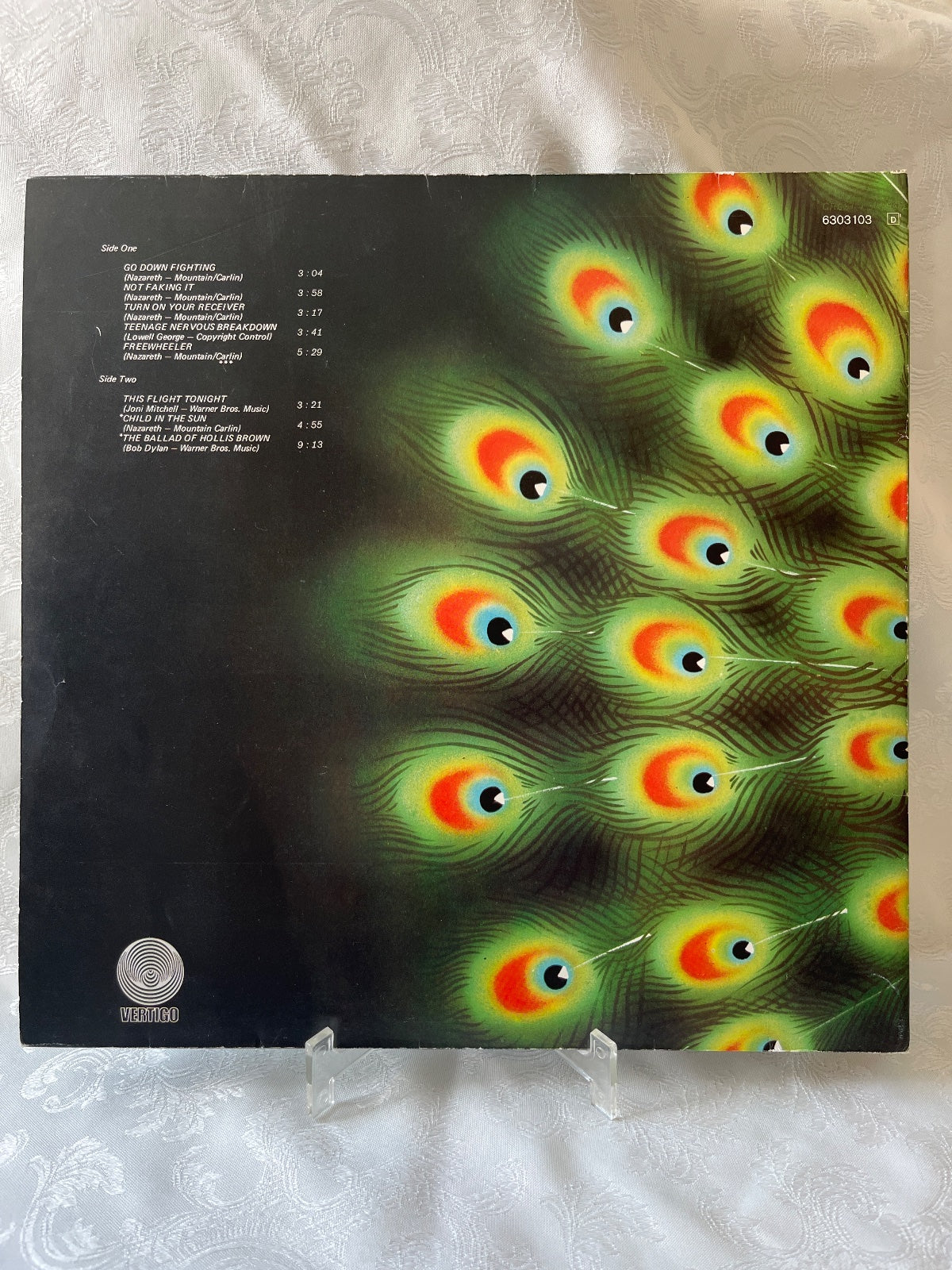 Nazareth – Loud 'N' Proud LP Vinyl Vertigo 6303103 Hard Rock 1973