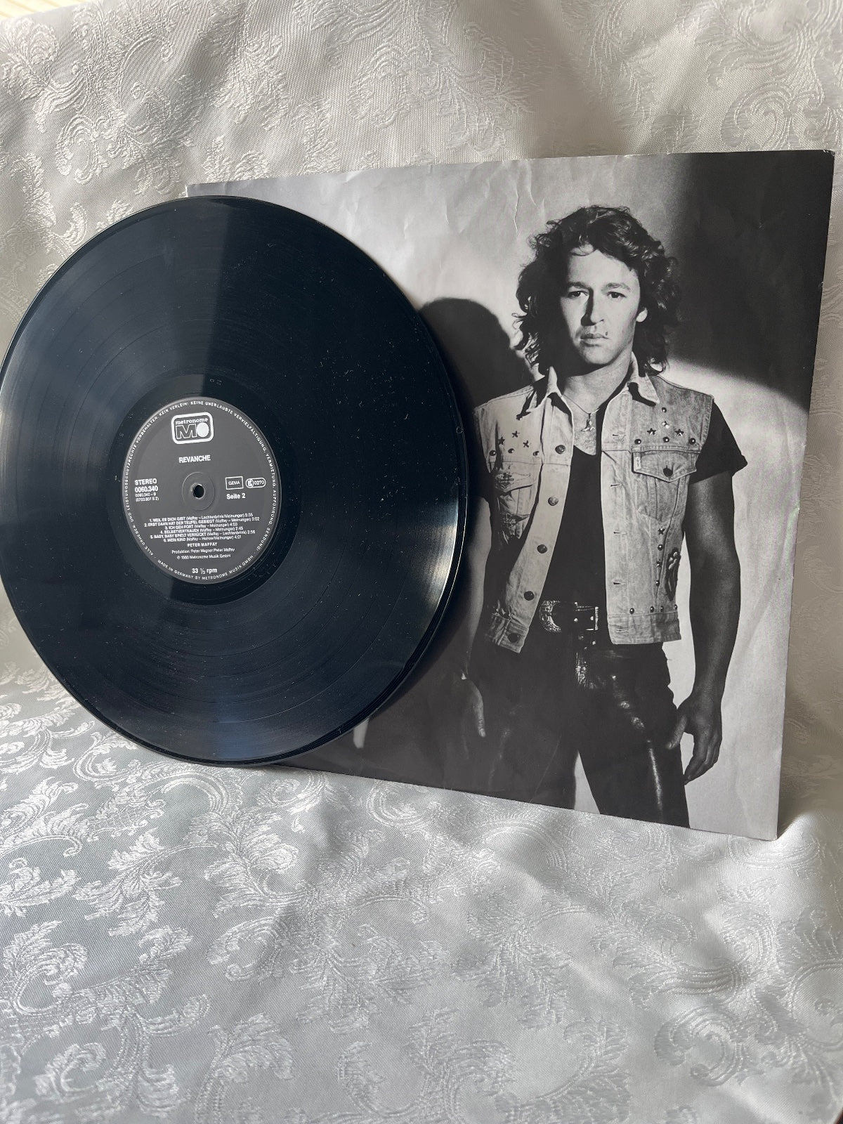 Peter Maffay – Revanche LP Vinyl 1982 Metronome Über Sieben Brücken Rock