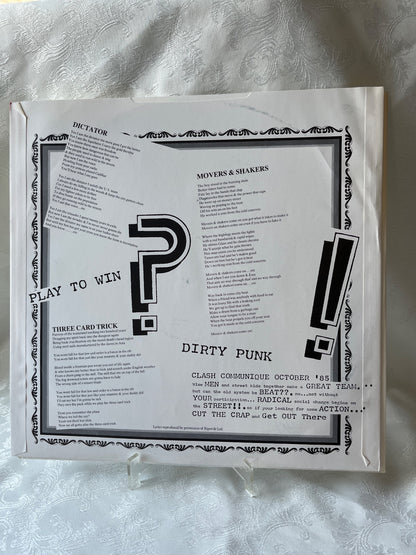 The Clash – Cut The Crap LP Vinyl CBS 26601 Punk Rock 1985 mit Innenhülle