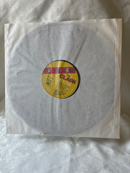The Clash – Cut The Crap LP Vinyl CBS 26601 Punk Rock 1985 mit Innenhülle
