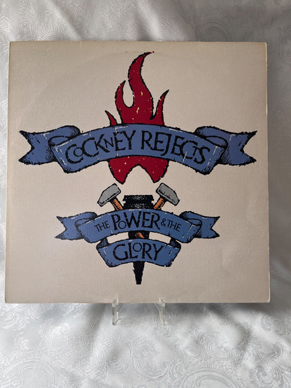 Cockney Rejects – The Power & The Glory LP Vinyl ZONO 105 Punk Oi! EMI
