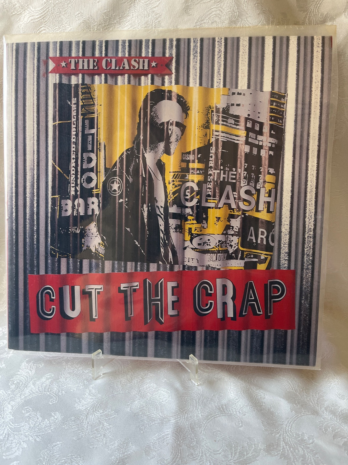 The Clash – Cut The Crap LP Vinyl CBS 26601 Punk Rock 1985 mit Innenhülle