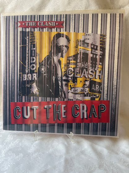 The Clash – Cut The Crap LP Vinyl CBS 26601 Punk Rock 1985 mit Innenhülle