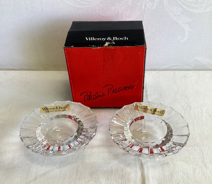 Villeroy & Boch Paloma Picasso Kristall Eierbecher 2er Set OVP 24% PbO